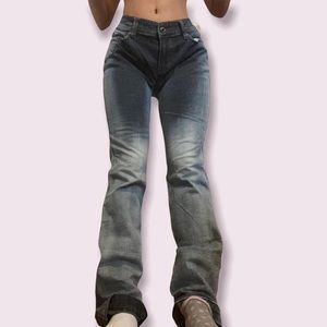y2k von dutch style jeans